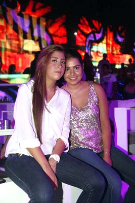 Massari,Mia and belly @ White Part 1